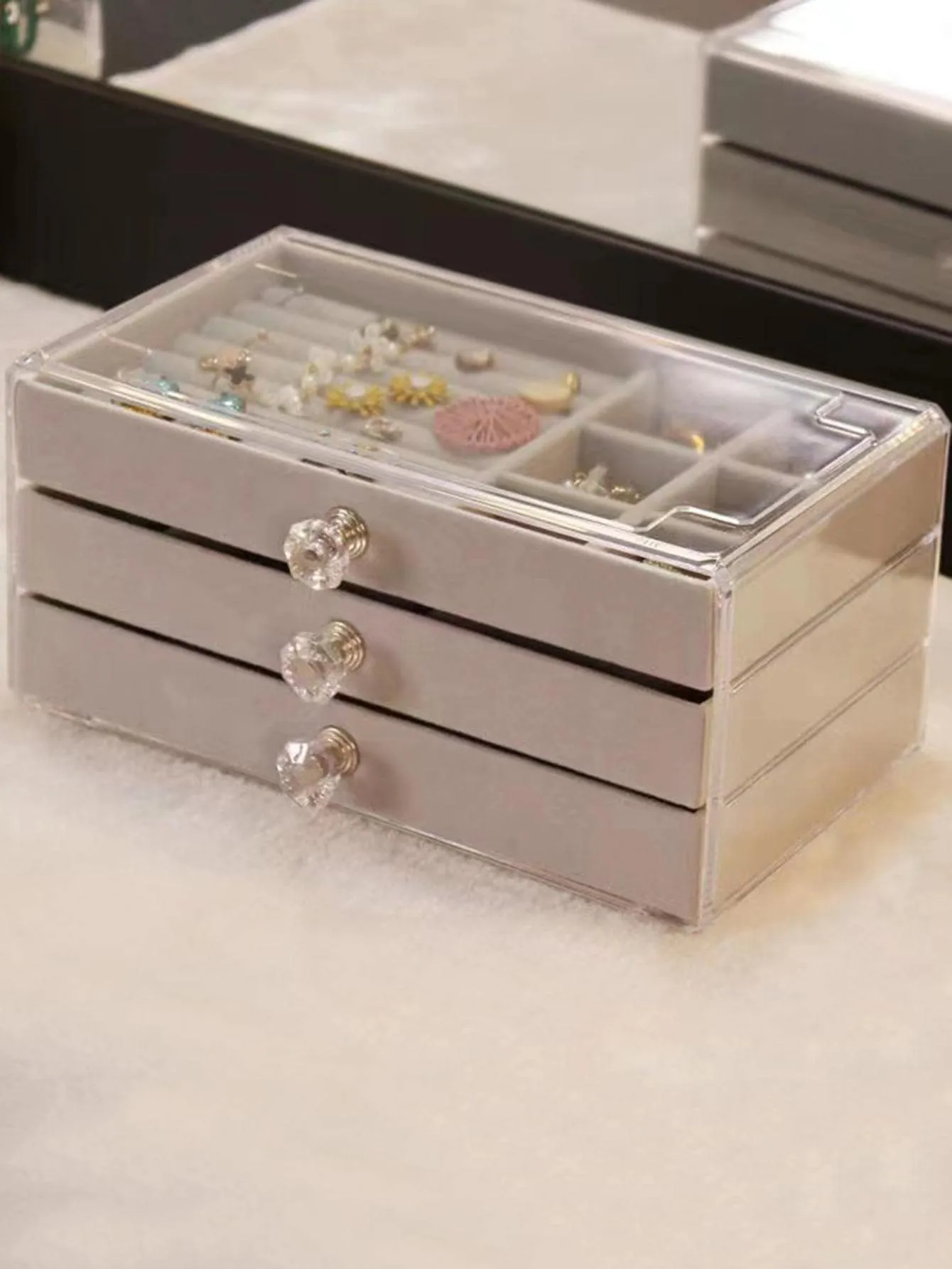 1pc Multi-layer Jewelry Storage Box