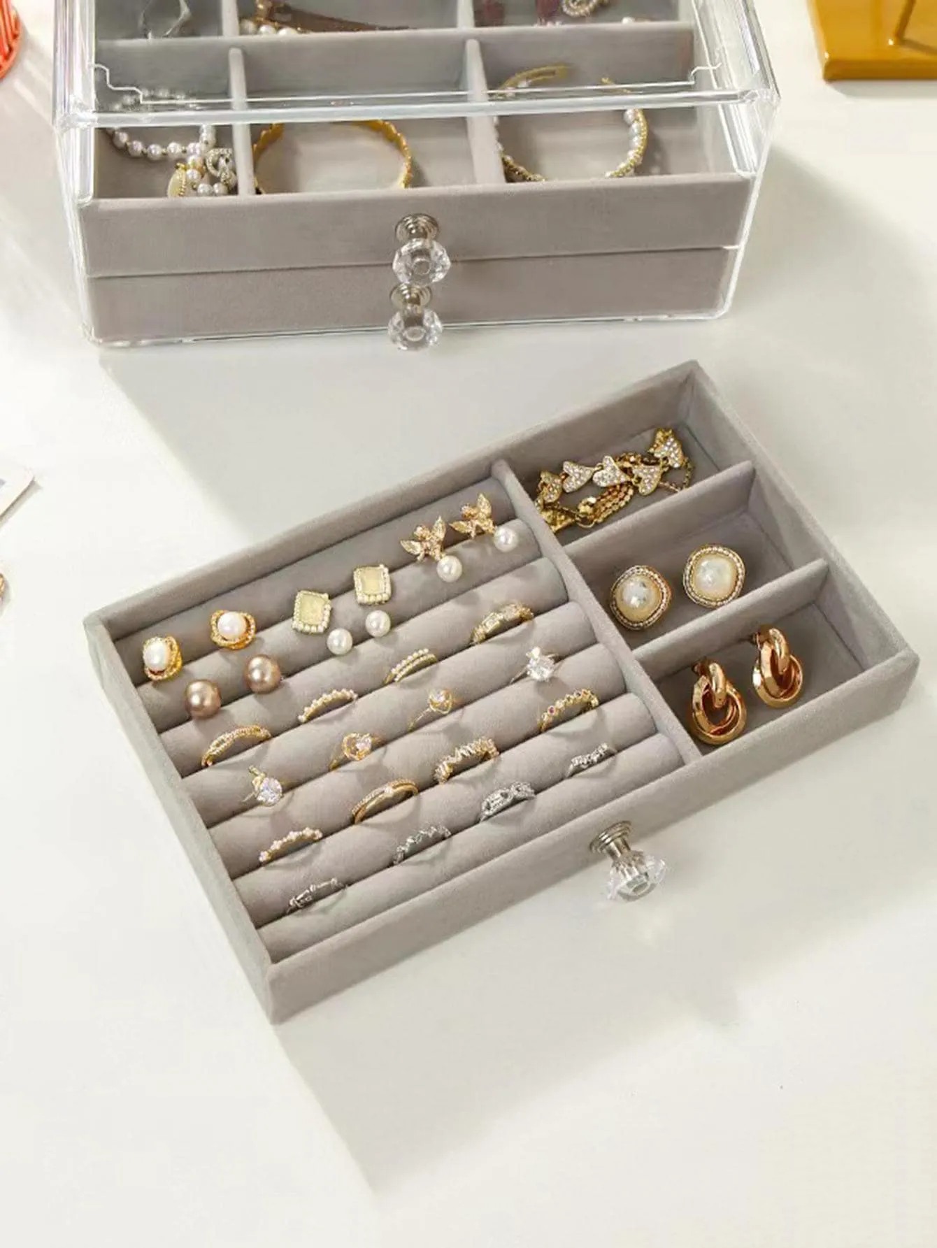 1pc Multi-layer Jewelry Storage Box