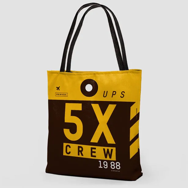 5X - Tote Bag