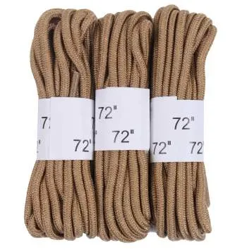 72" Boot Laces - 3 Pack