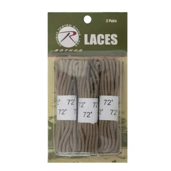 72" Boot Laces - 3 Pack