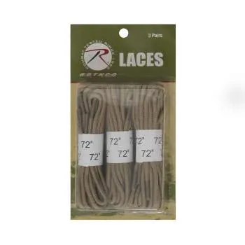 72" Boot Laces - 3 Pack