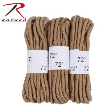 72" Boot Laces - 3 Pack