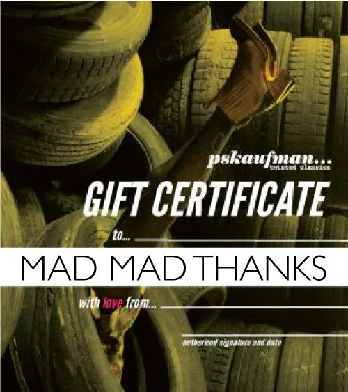 $90 gift certificate