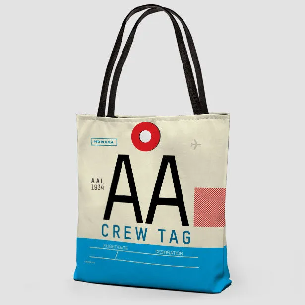 AA - Tote Bag