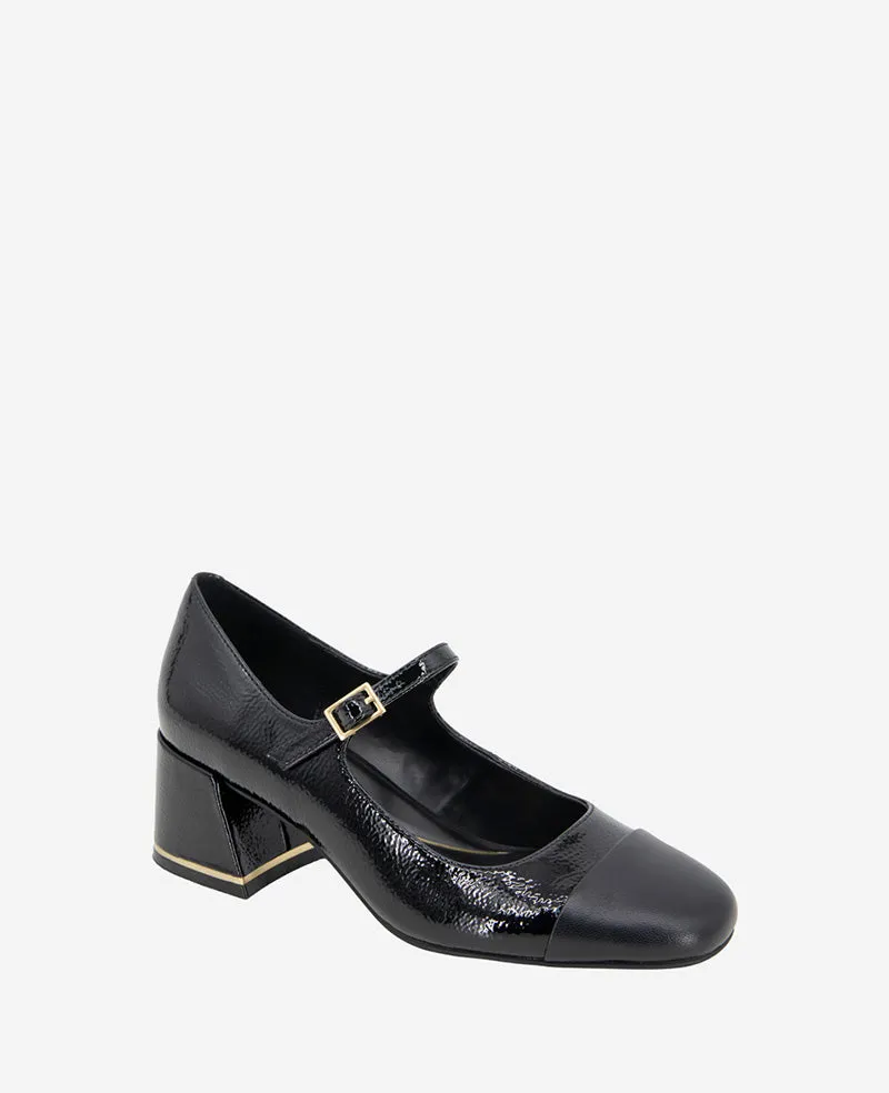 Alec Cap Toe Patent Mary Jane