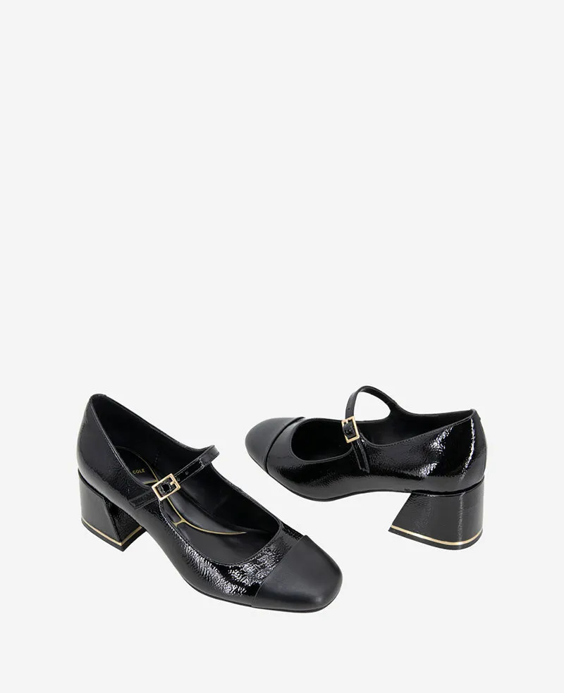 Alec Cap Toe Patent Mary Jane