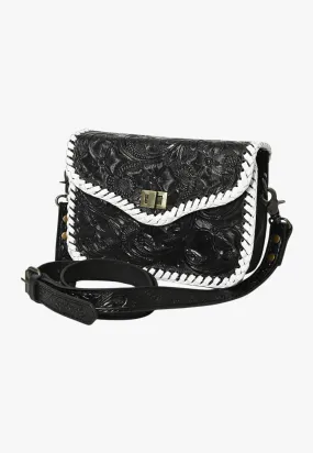 American Darling Tooled Leather Crossbody Bag