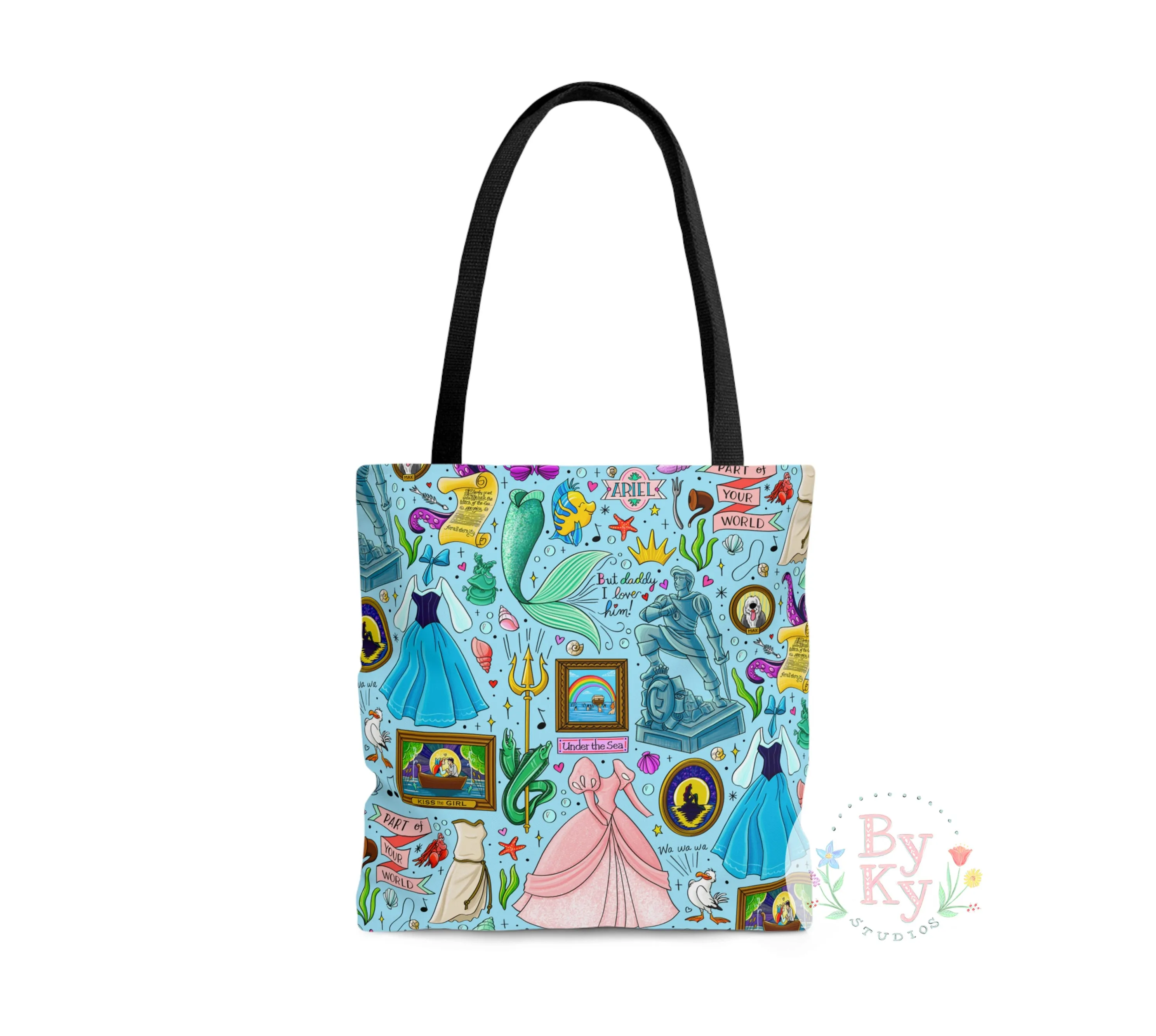 Ariel Princess Tote Bag