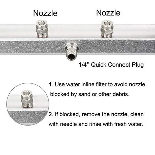 Automobile Chassis Cleaning And Road Cleaning Nozzle