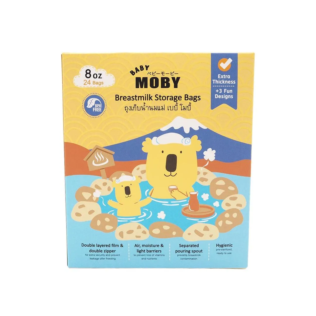 Baby Moby Breastmilk Storage Bags Japan Collection