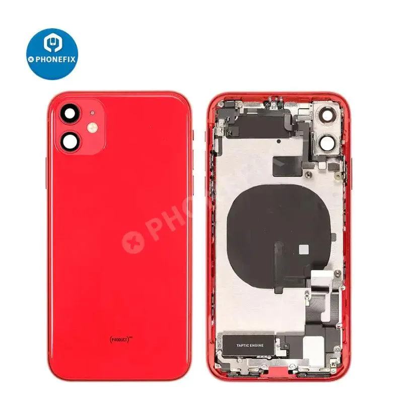 Back Cover Full Assembly Replacement for iPhone 11 Repair