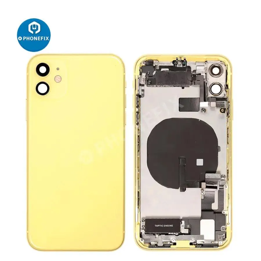 Back Cover Full Assembly Replacement for iPhone 11 Repair