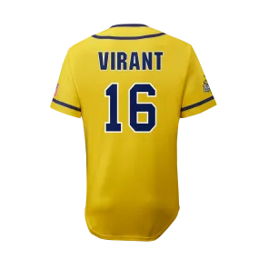 Bananas Adam Virant #16 EvoShield Jersey - Yellow