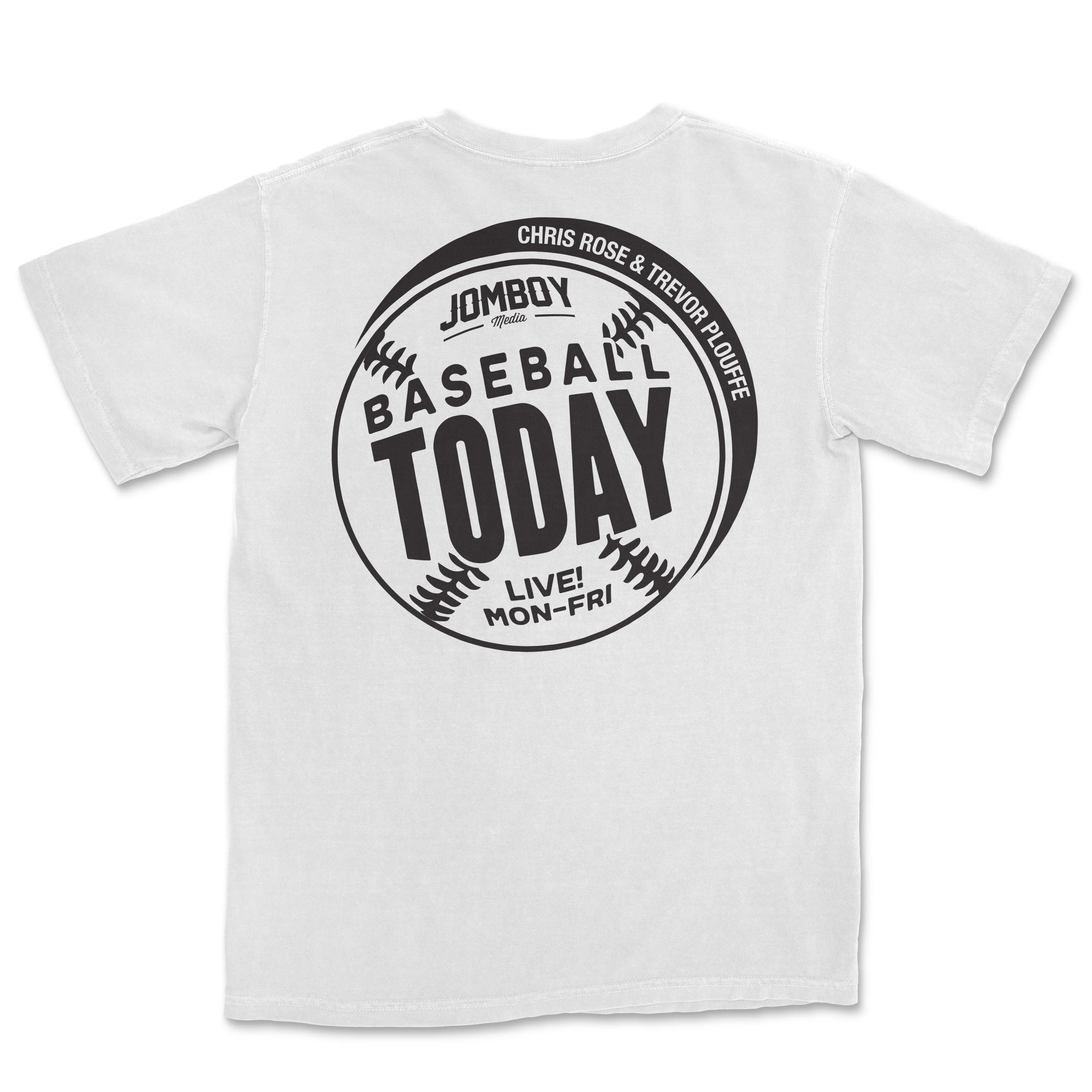 Baseball Today | Black Monochrome T-shirt