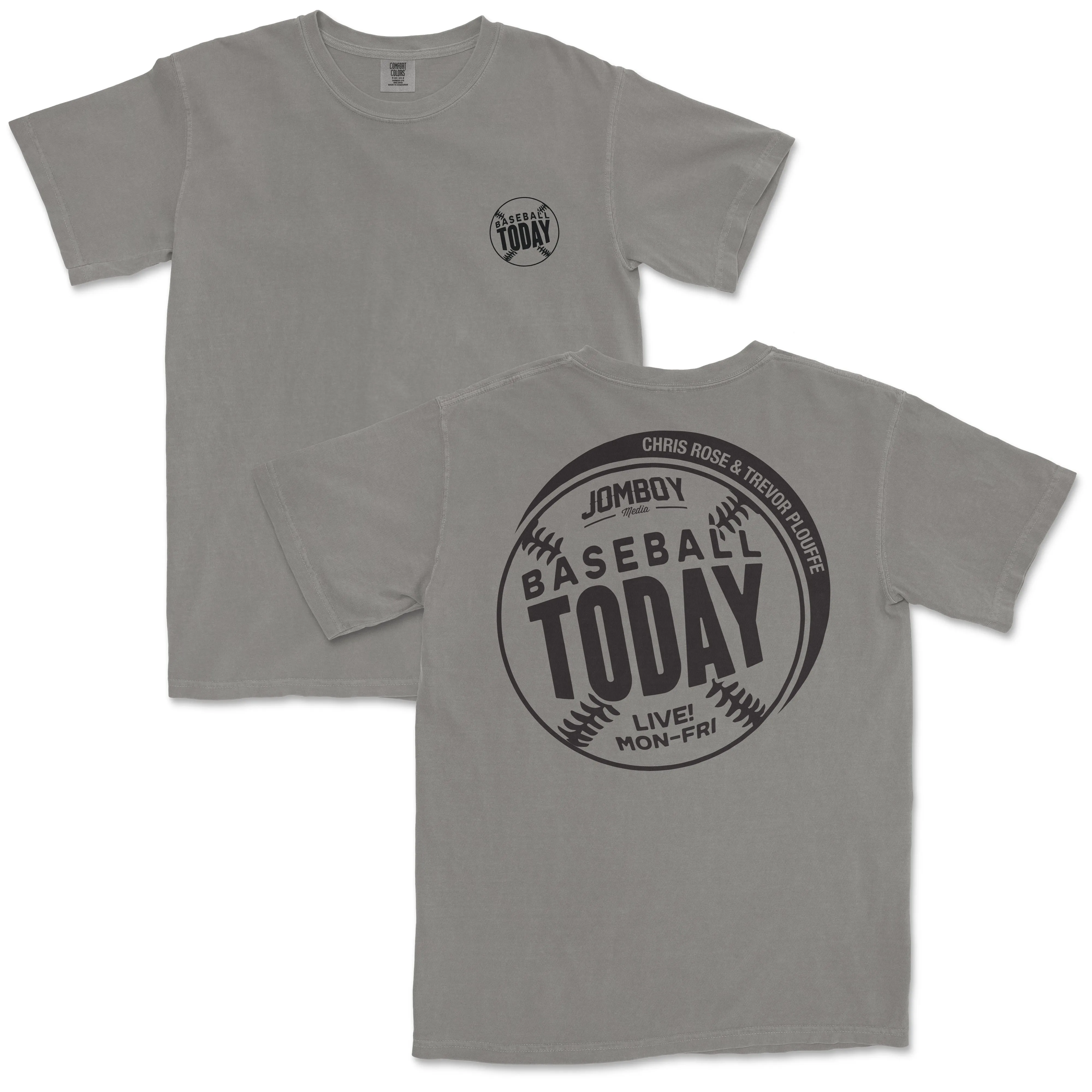 Baseball Today | Black Monochrome T-shirt