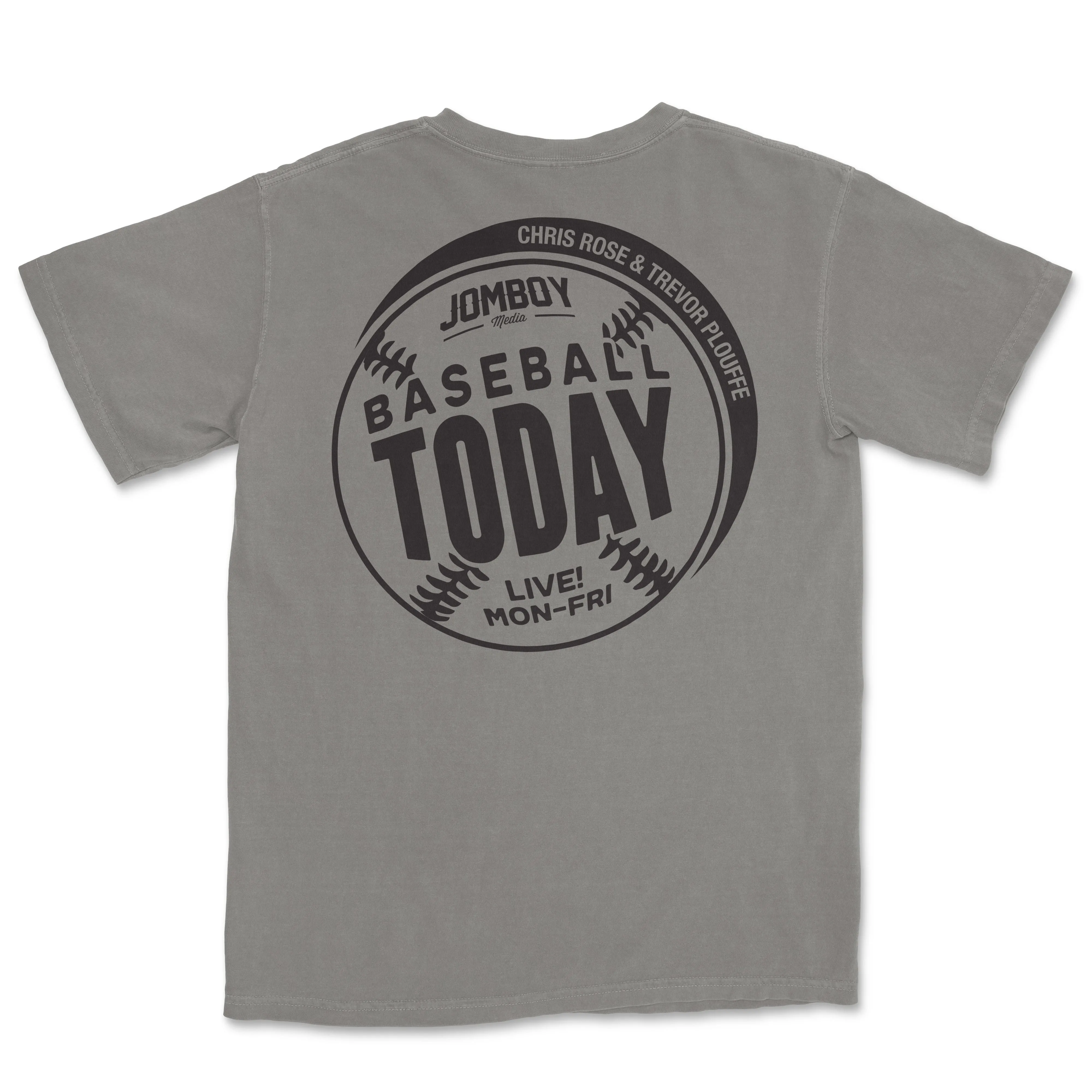 Baseball Today | Black Monochrome T-shirt