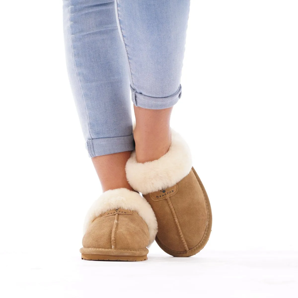 Cozy Womens Bearpaw Loki II Sheepskin Slipper Shoes