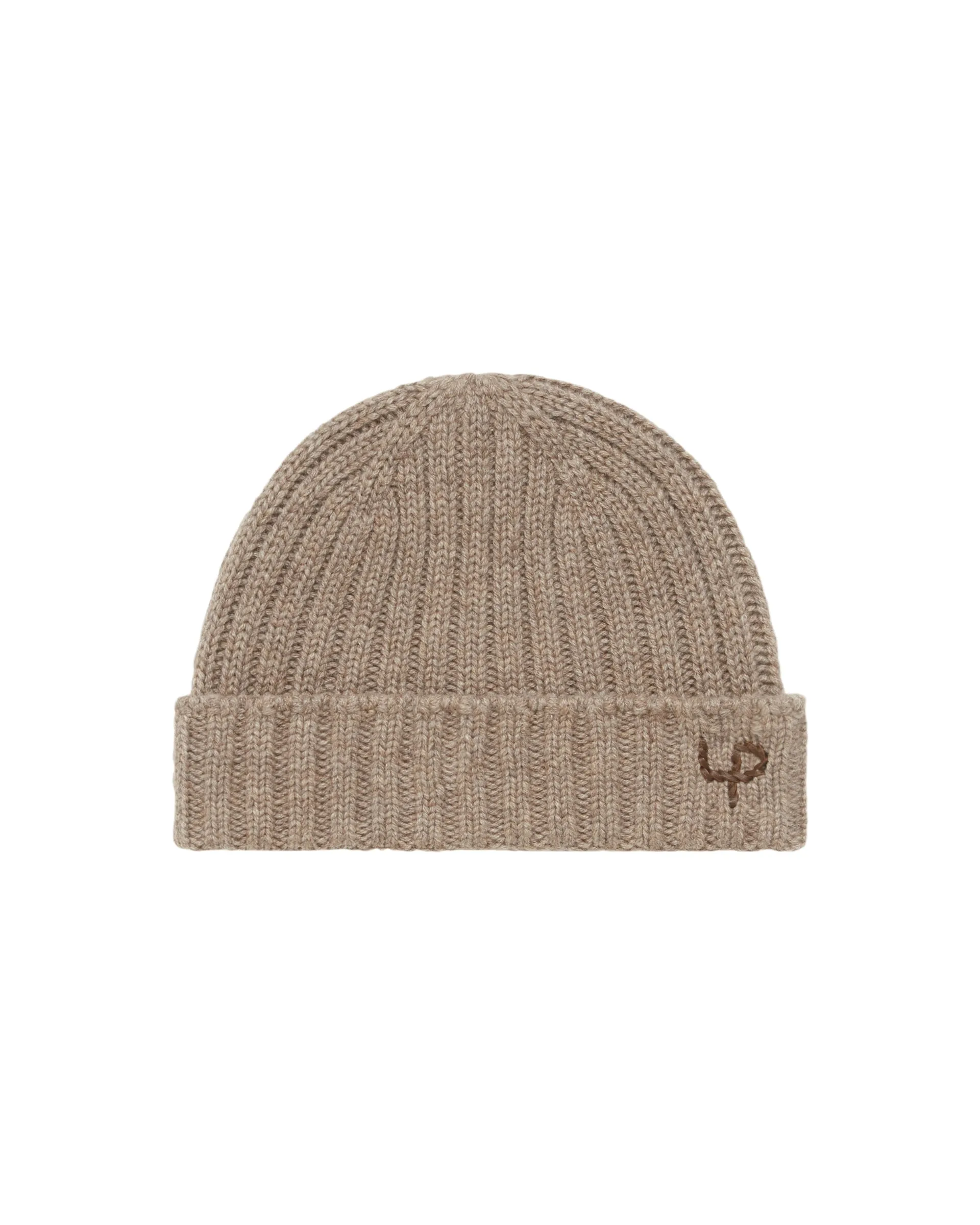 Beige Beanie Hat