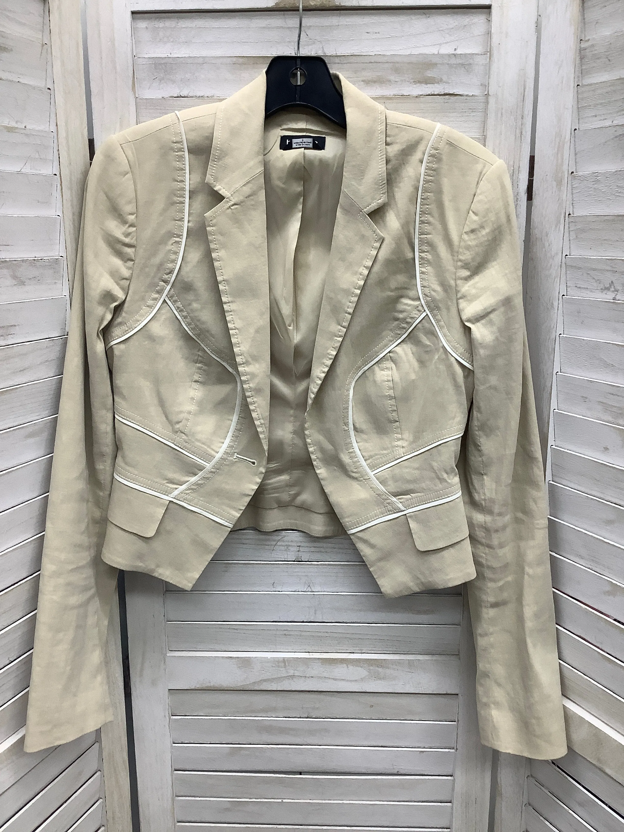 Beige Blazer Bebe, Size 2