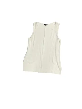 Beige Top Sleeveless Eileen Fisher, Size L