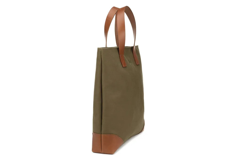 Bennett Winch Olive Canvas Tote