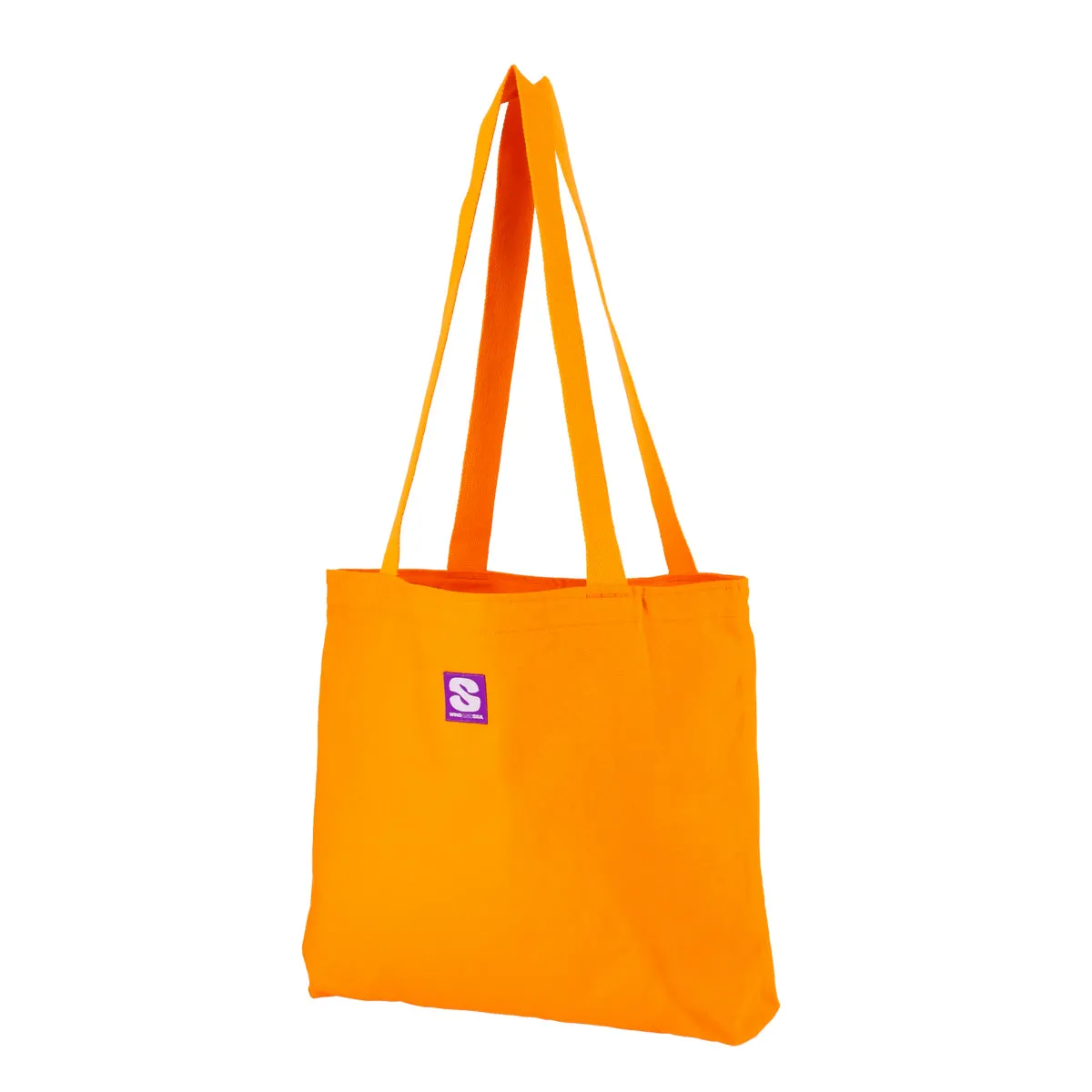 Big Canvas Tote Bag / ORANGE