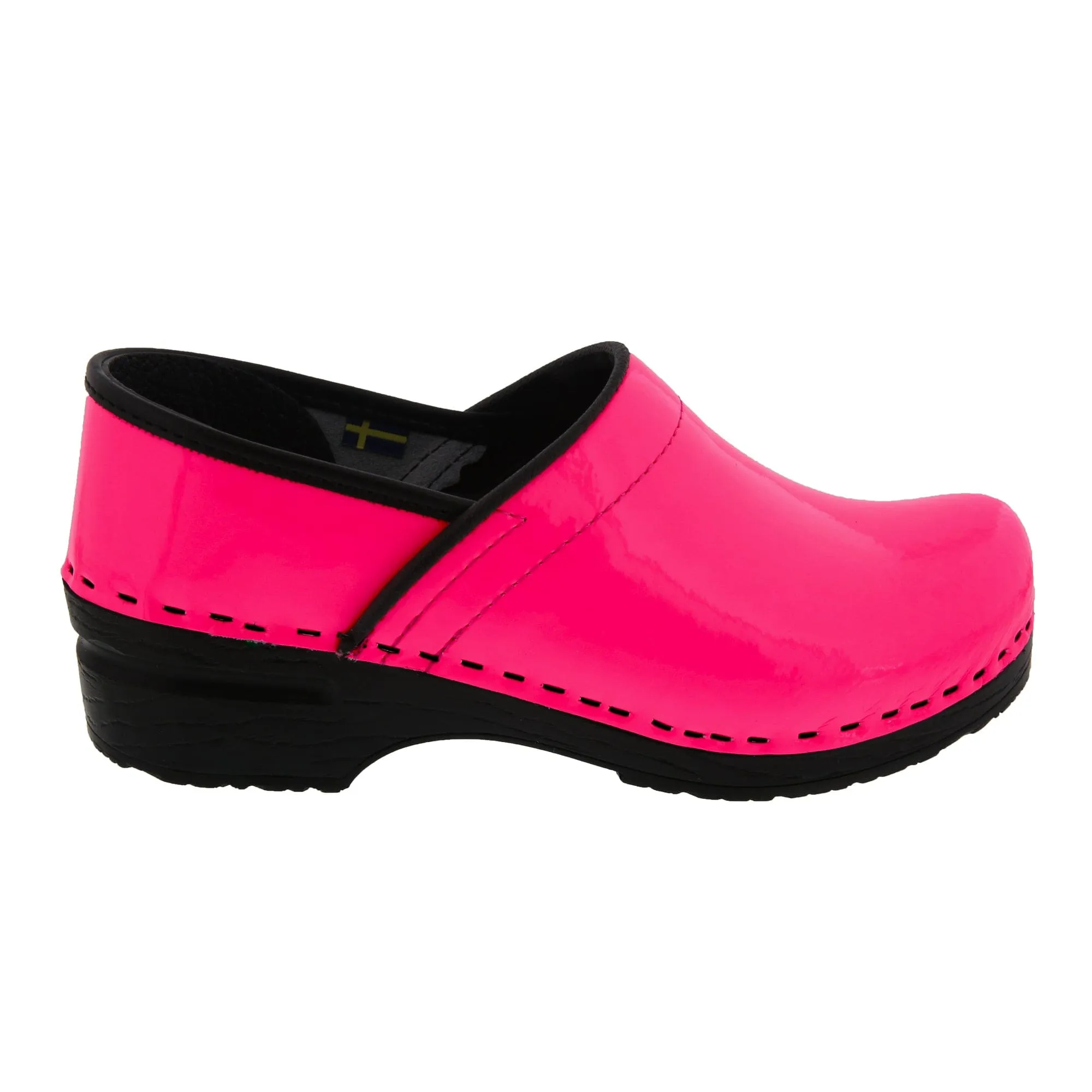 BJORK PRO ELSA Patent Leather Clogs