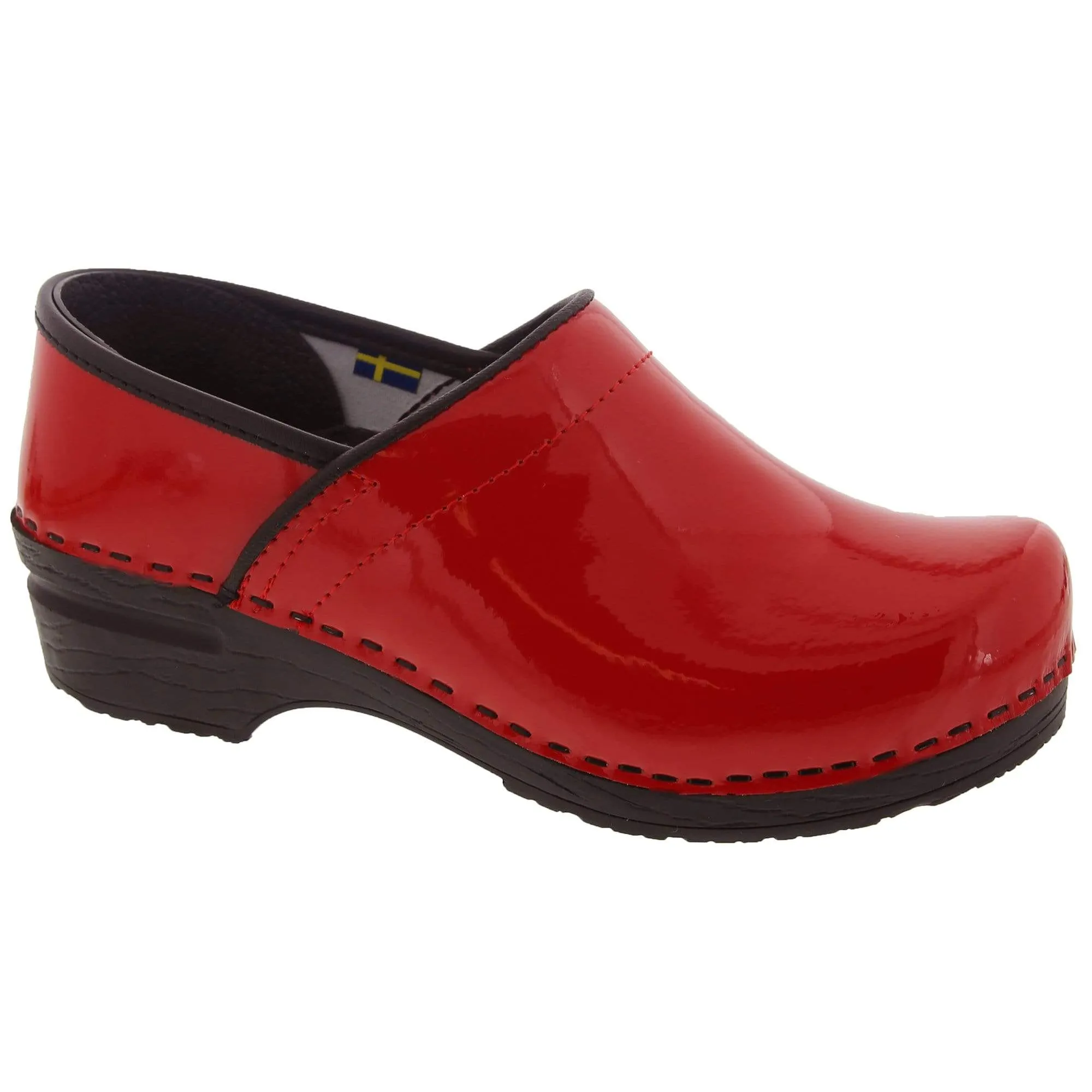 BJORK PRO ELSA Patent Leather Clogs