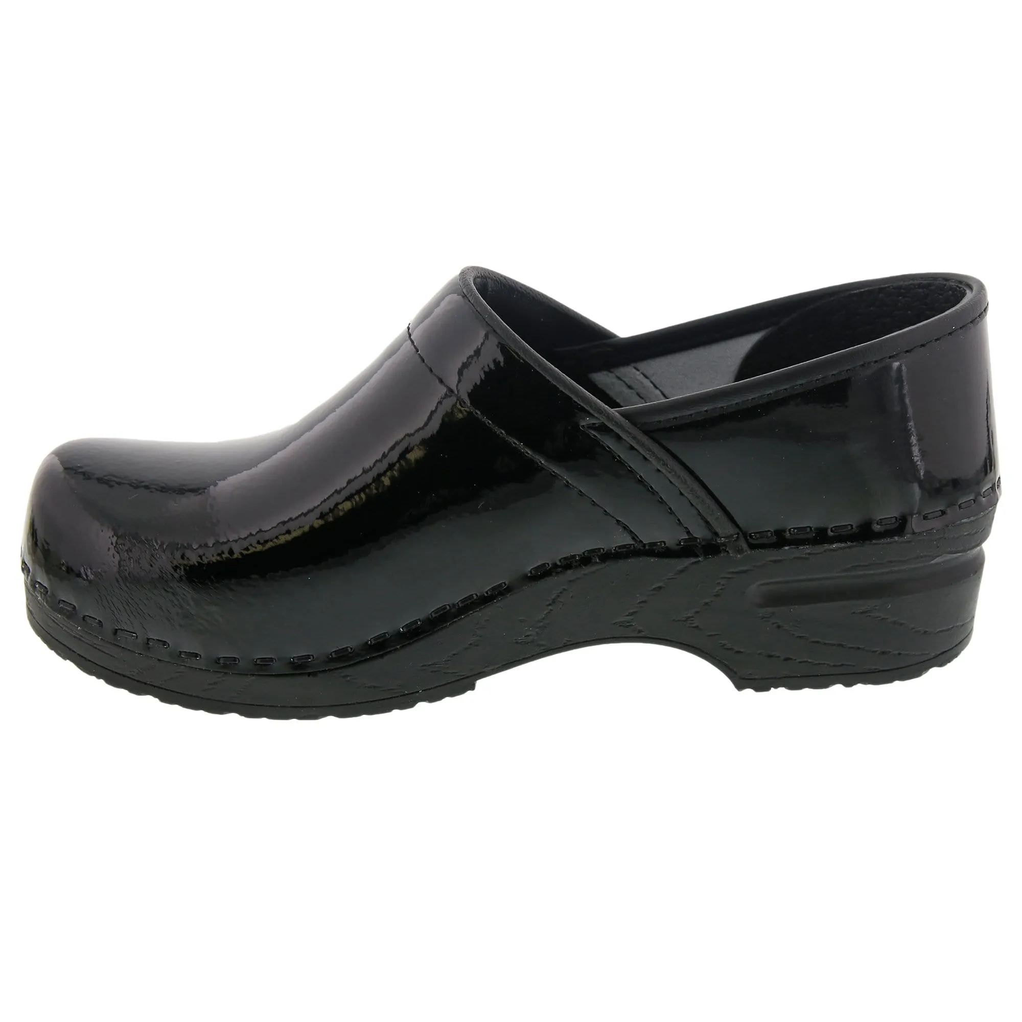 BJORK PRO ELSA Patent Leather Clogs