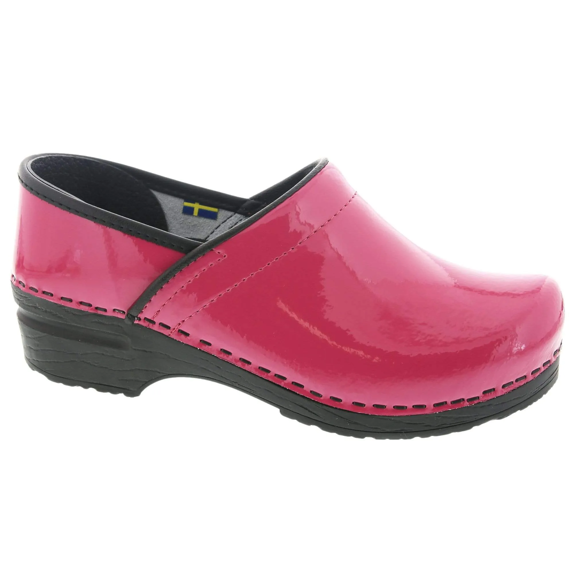 BJORK PRO ELSA Patent Leather Clogs