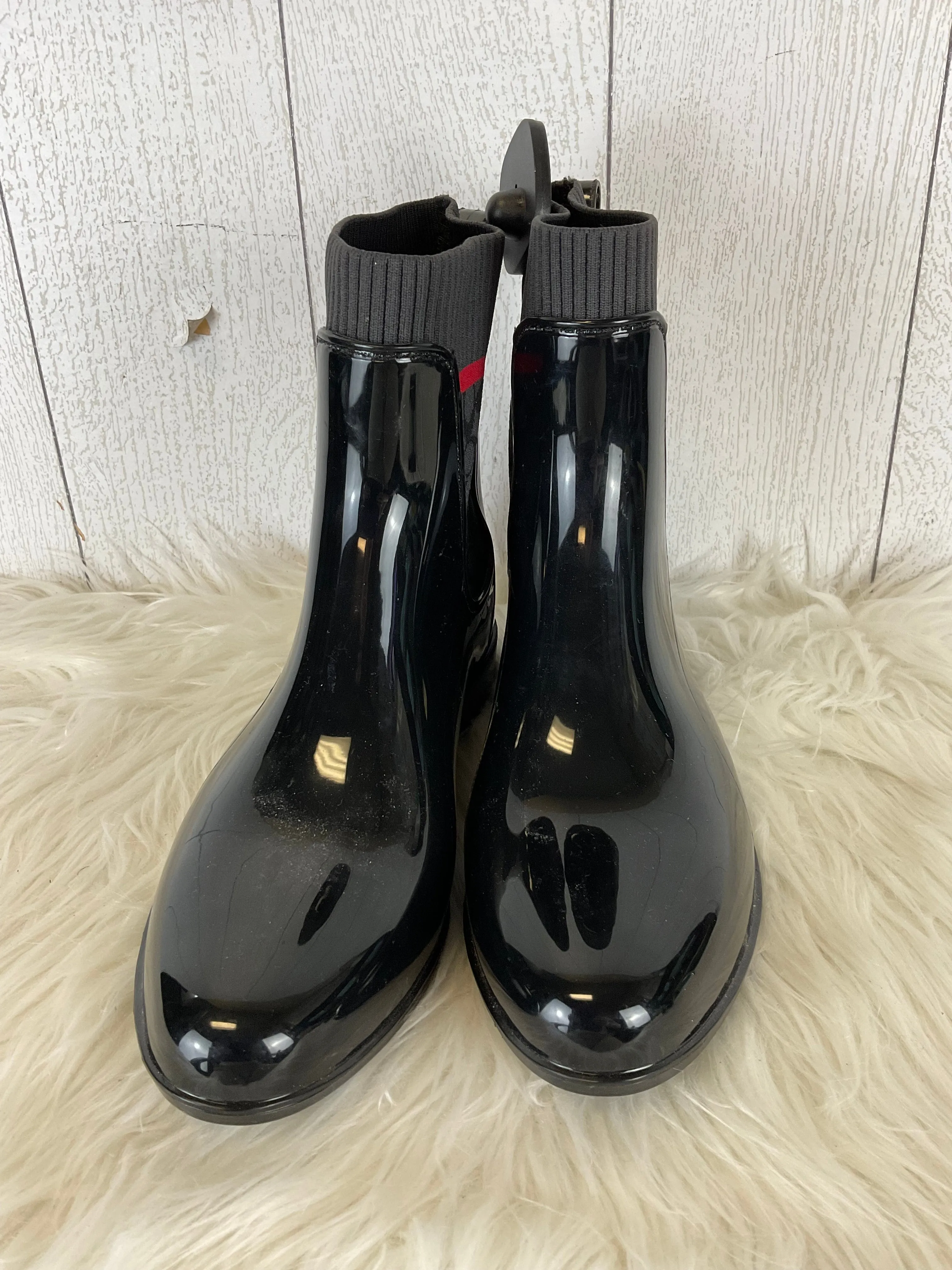 Boots Designer By Coach In Black, Size: 9