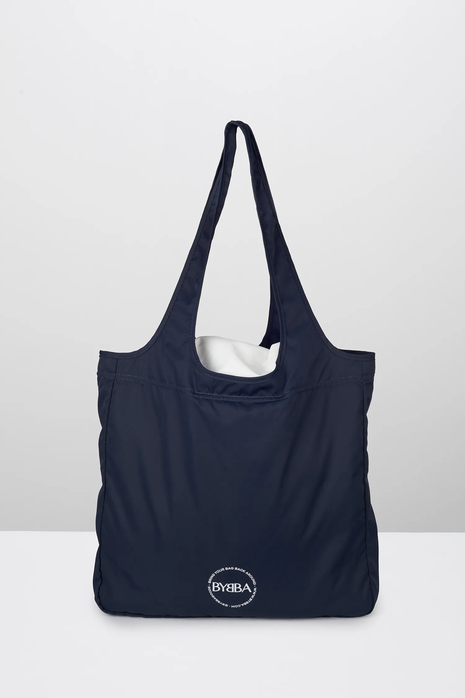 BYBBA THE BALOS FOLDAWAY BAG // NAUTICAL NAVY