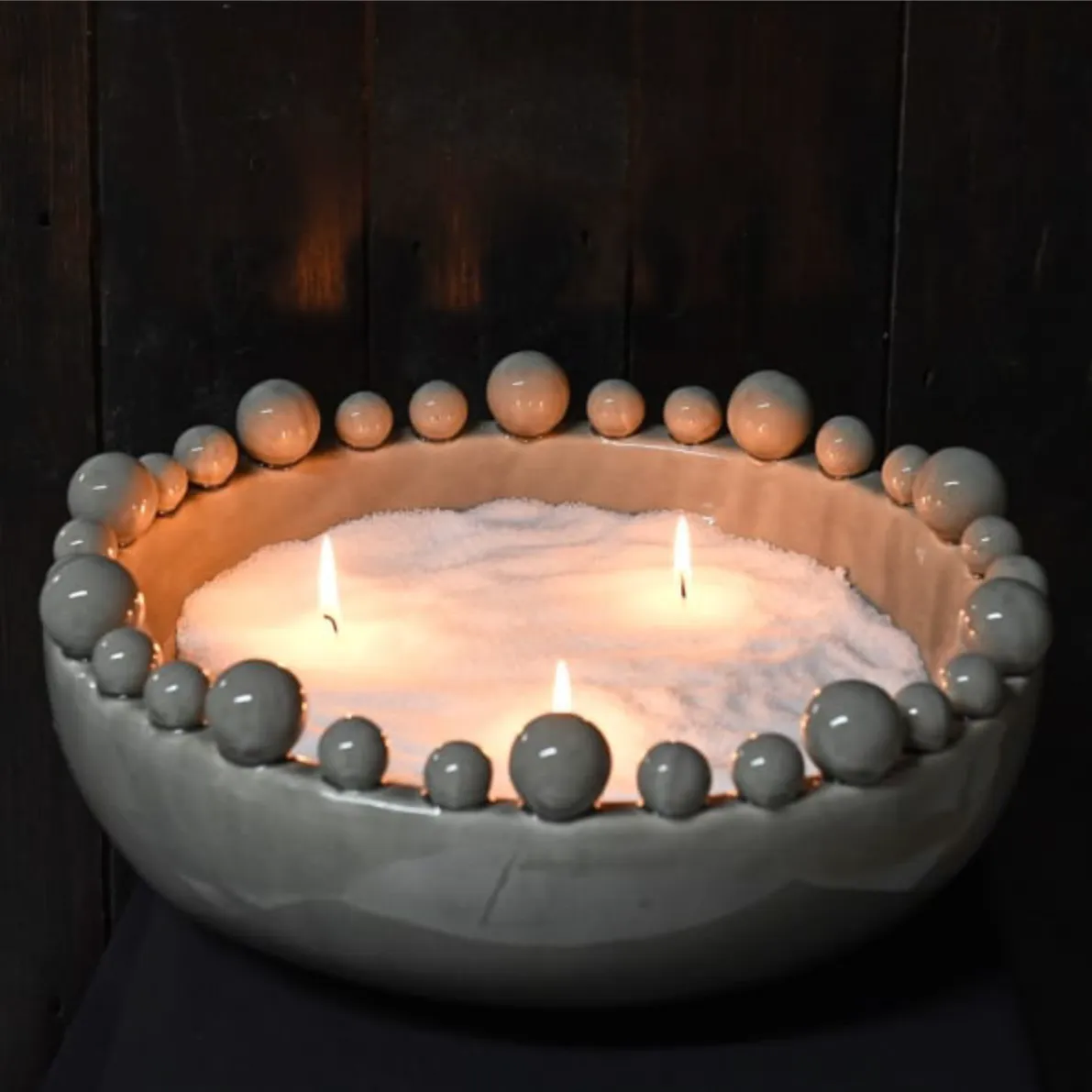 Candle Sand with 3 Wicks (Bowl not included)