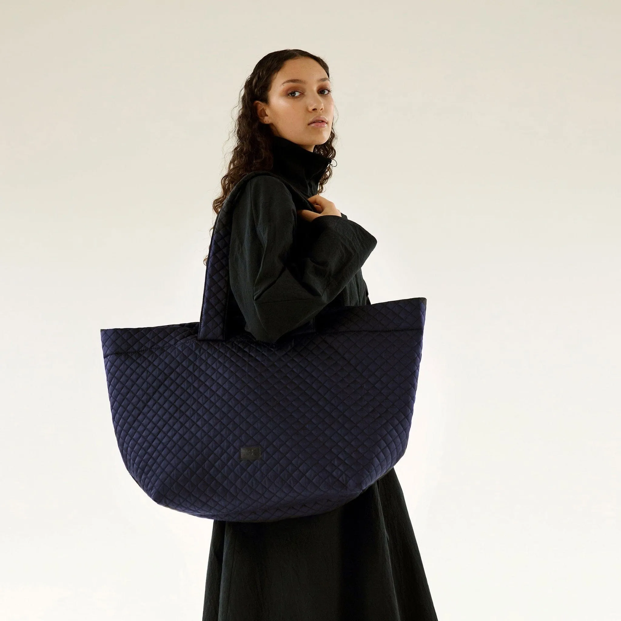 Carry-All Tote Bag, Emma | Navy - By ASK