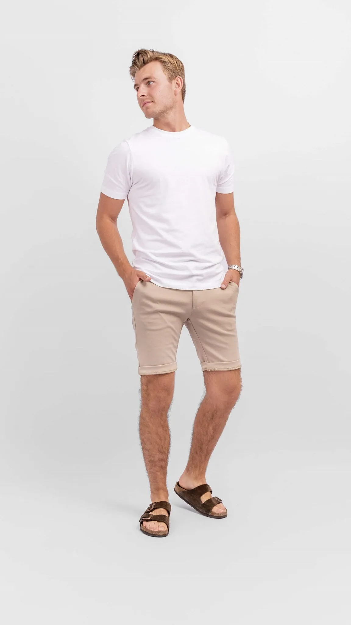 Chino Shorts - Beige