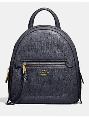 Coach Pebble Leather Andi Backpack Black F30530