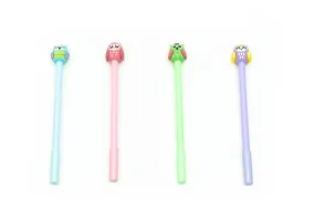 Cute Owl Design Gel Ink Pen