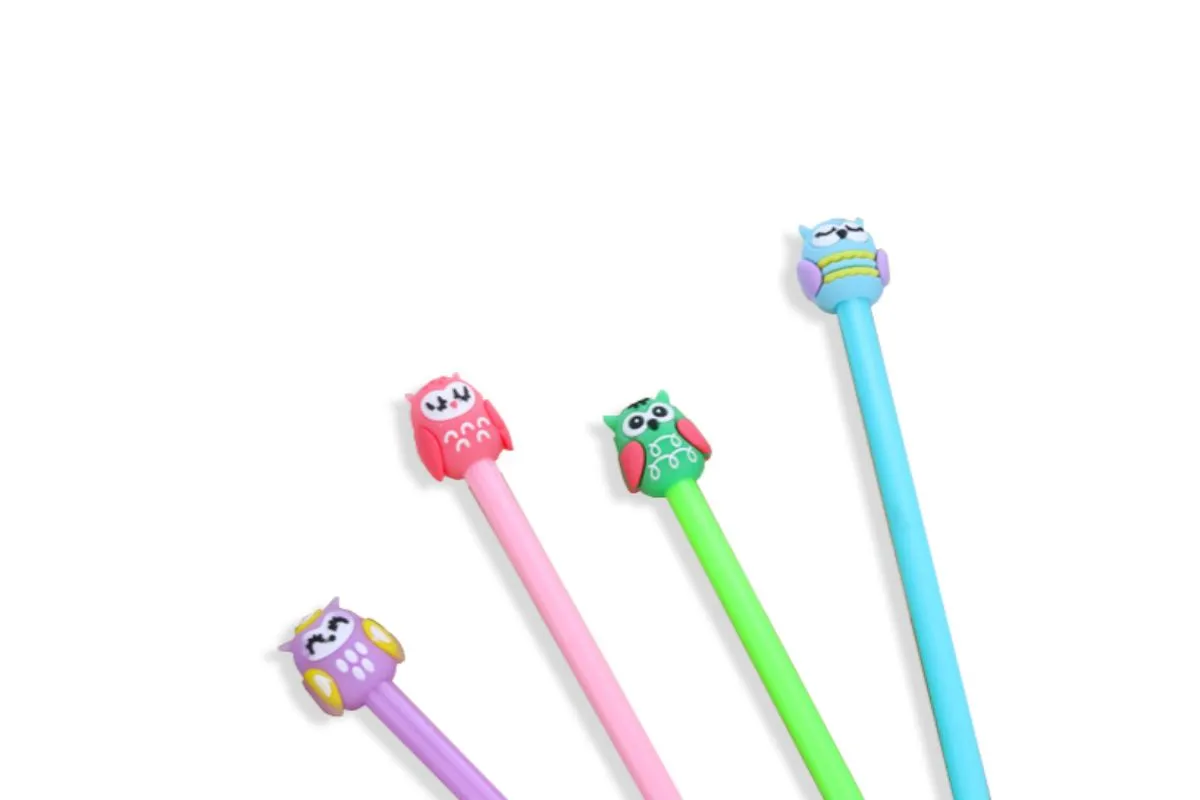 Cute Owl Design Gel Ink Pen