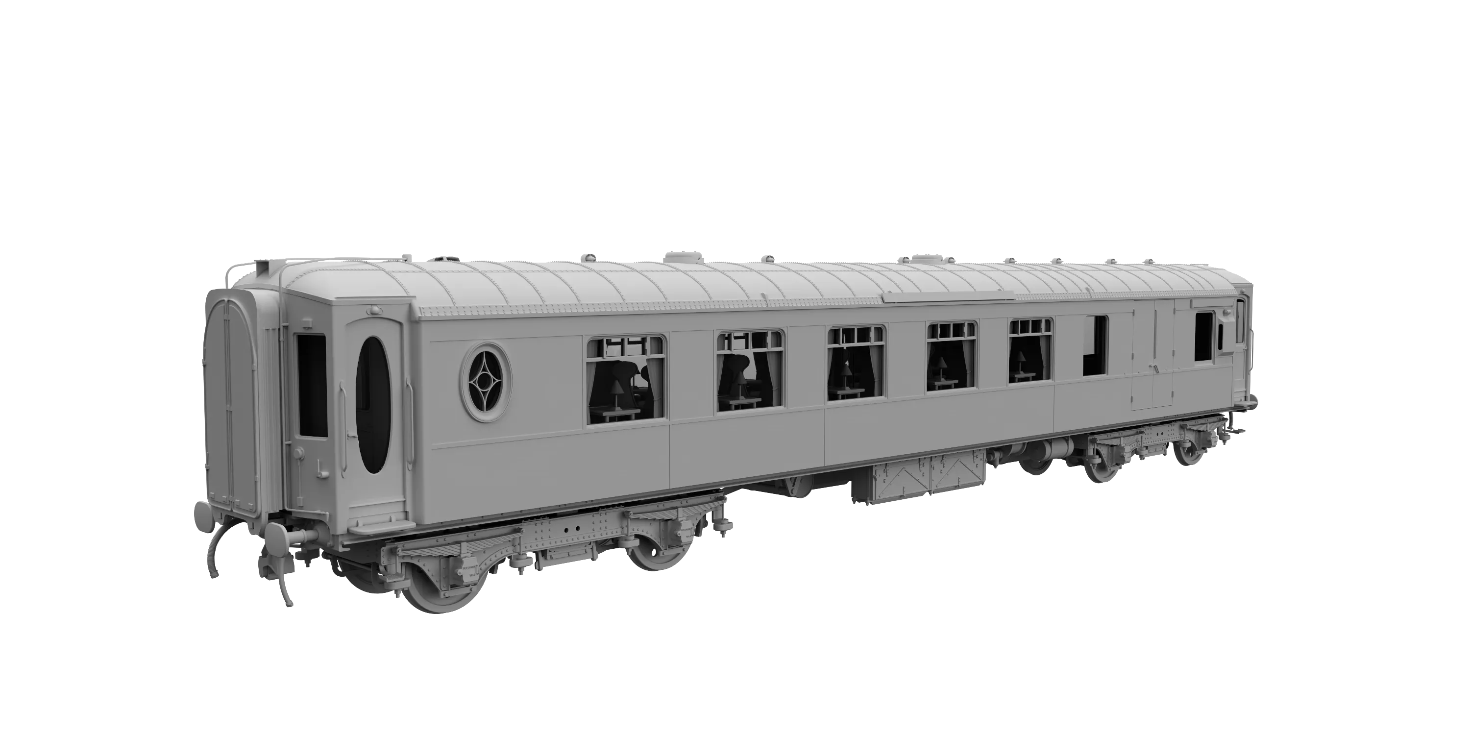 Darstaed D25-04D Finescale O Gauge All Steel Type K Pullman Parlour 3rd Coach 'Mary' (Preserved) (Pre-order)