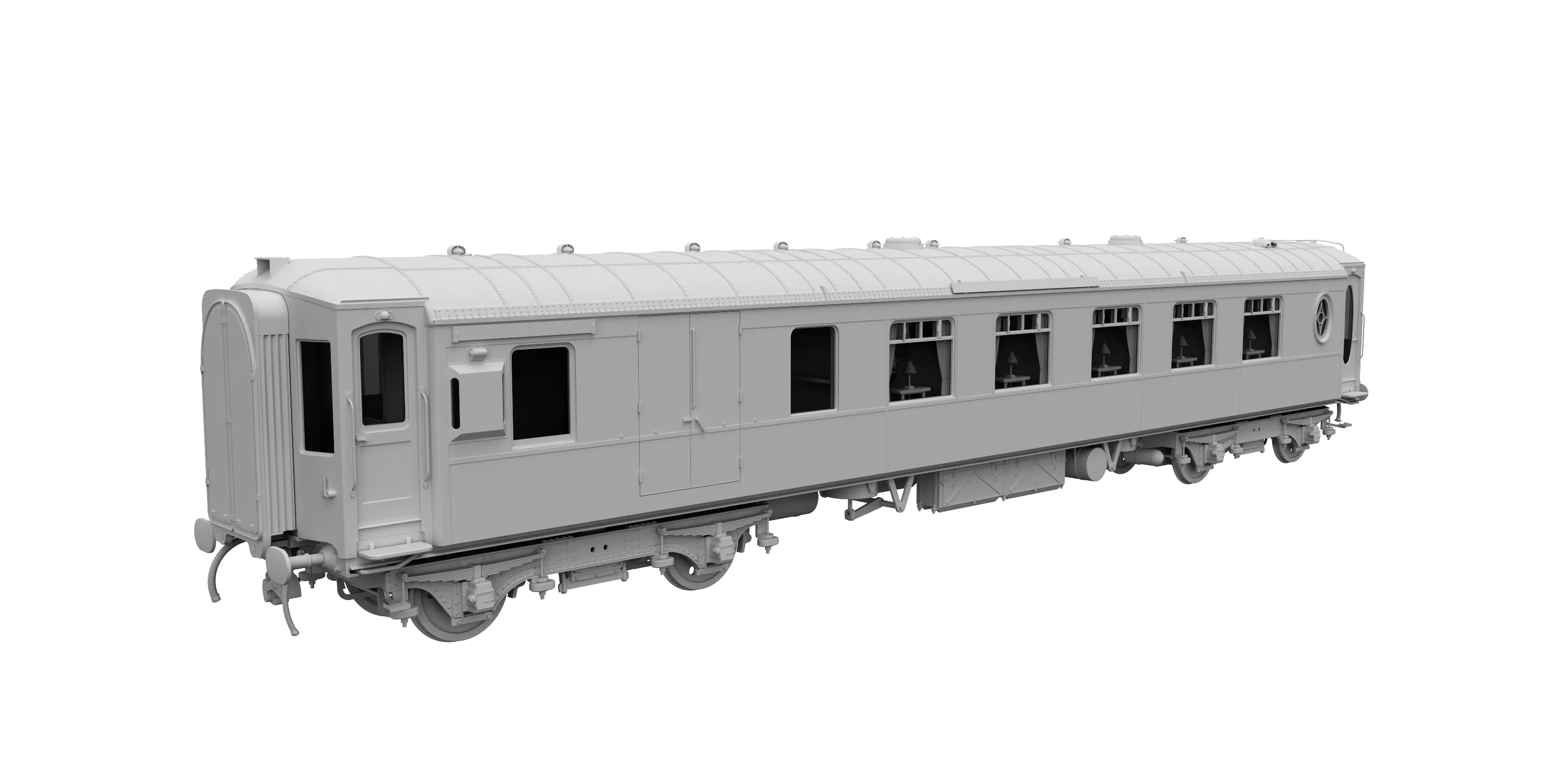 Darstaed D25-04D Finescale O Gauge All Steel Type K Pullman Parlour 3rd Coach 'Mary' (Preserved) (Pre-order)