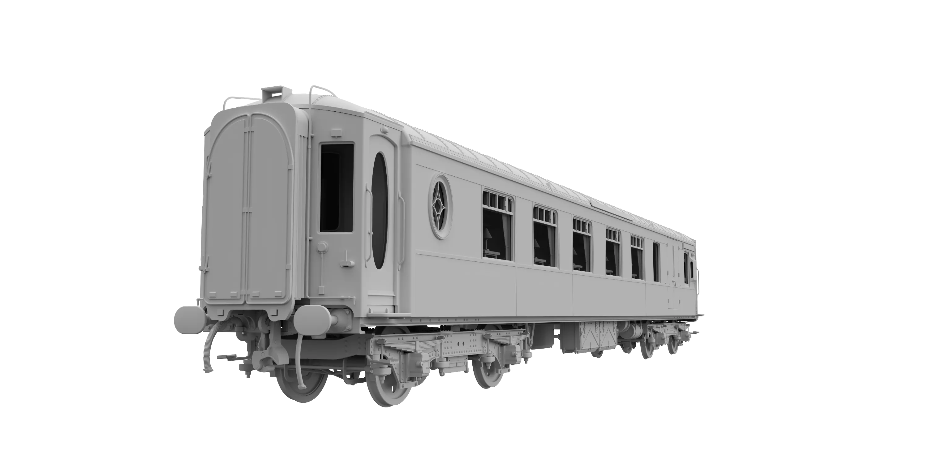 Darstaed D25-04D Finescale O Gauge All Steel Type K Pullman Parlour 3rd Coach 'Mary' (Preserved) (Pre-order)