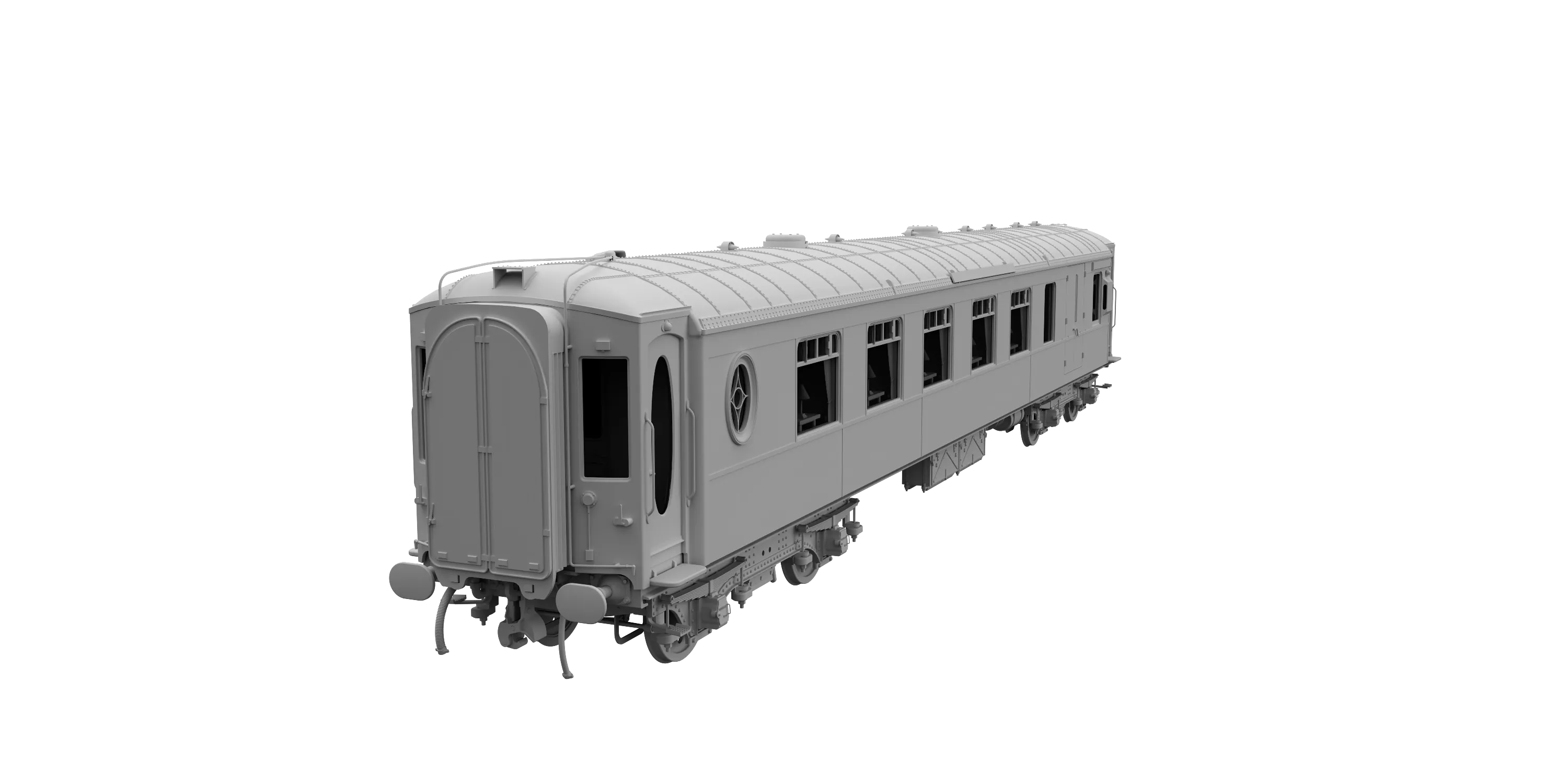 Darstaed D25-04D Finescale O Gauge All Steel Type K Pullman Parlour 3rd Coach 'Mary' (Preserved) (Pre-order)