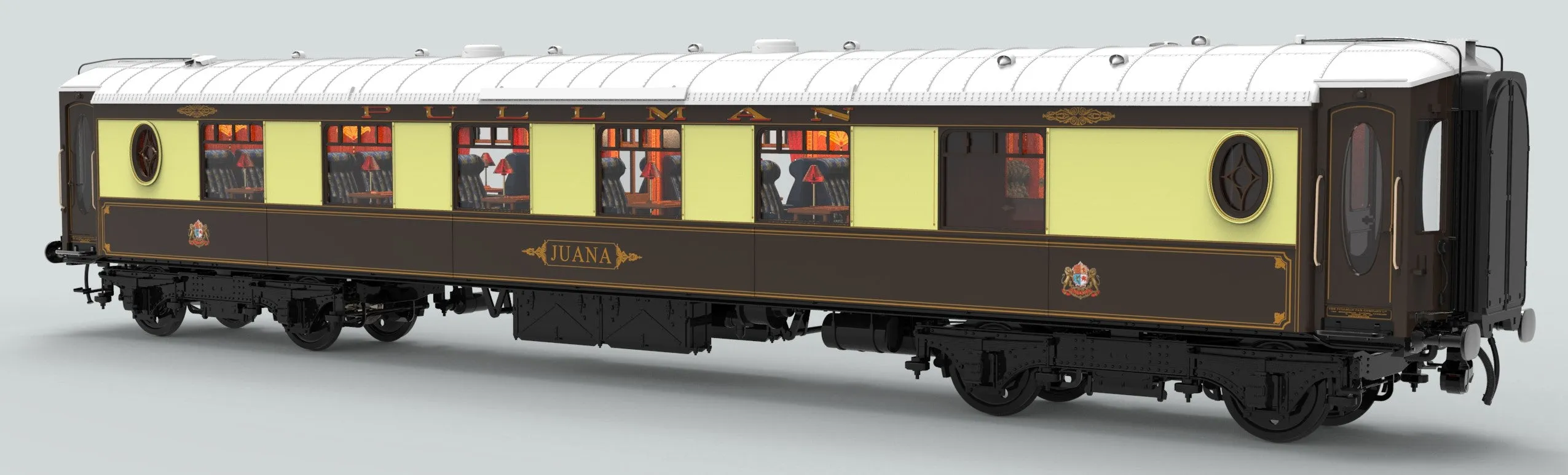 Darstaed D25-04D Finescale O Gauge All Steel Type K Pullman Parlour 3rd Coach 'Mary' (Preserved) (Pre-order)