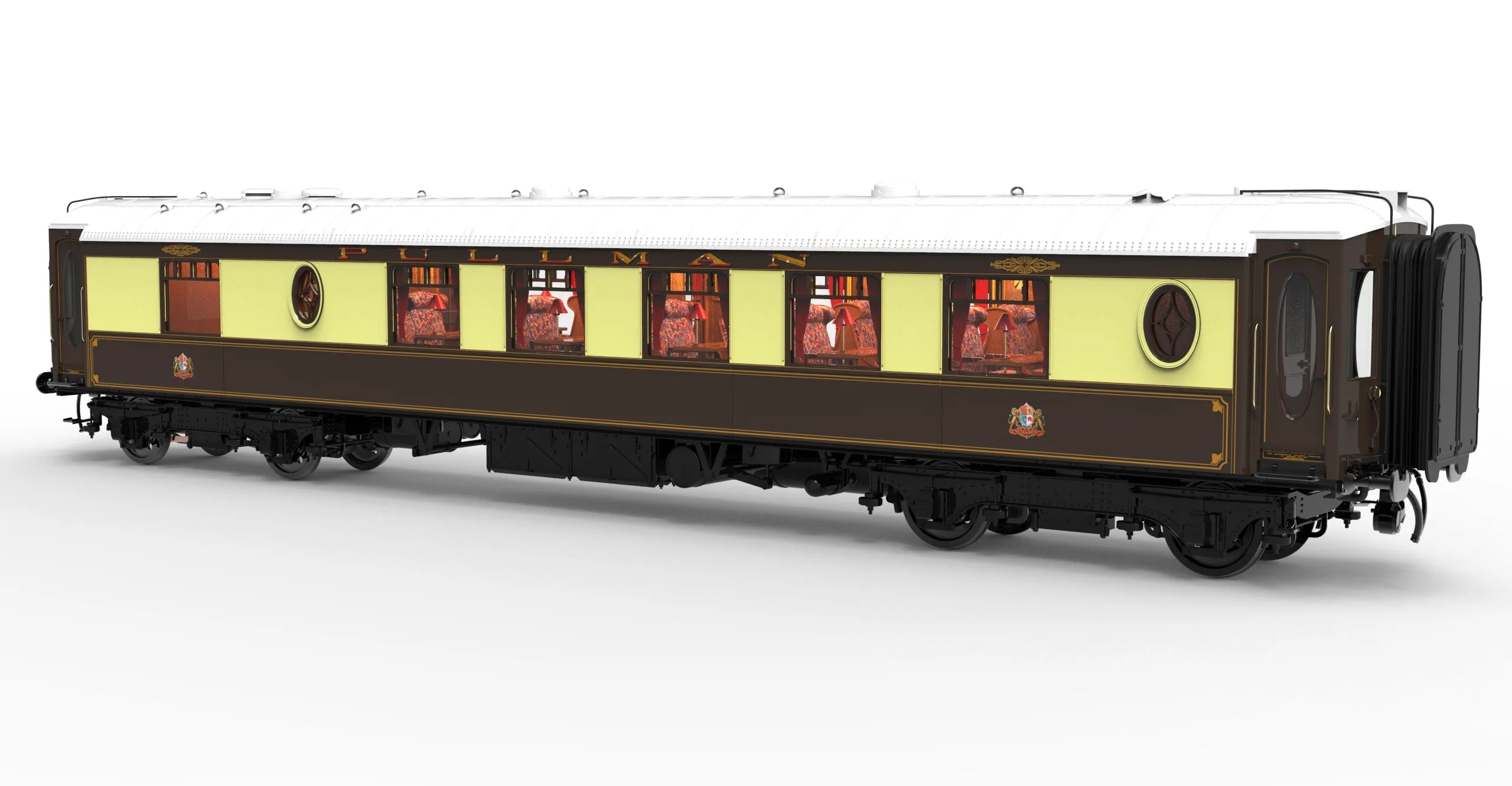 Darstaed D25-04D Finescale O Gauge All Steel Type K Pullman Parlour 3rd Coach 'Mary' (Preserved) (Pre-order)