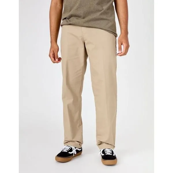 Dickies Skateboarding Pants Flex Slim Fit Straight Leg Desert Khaki