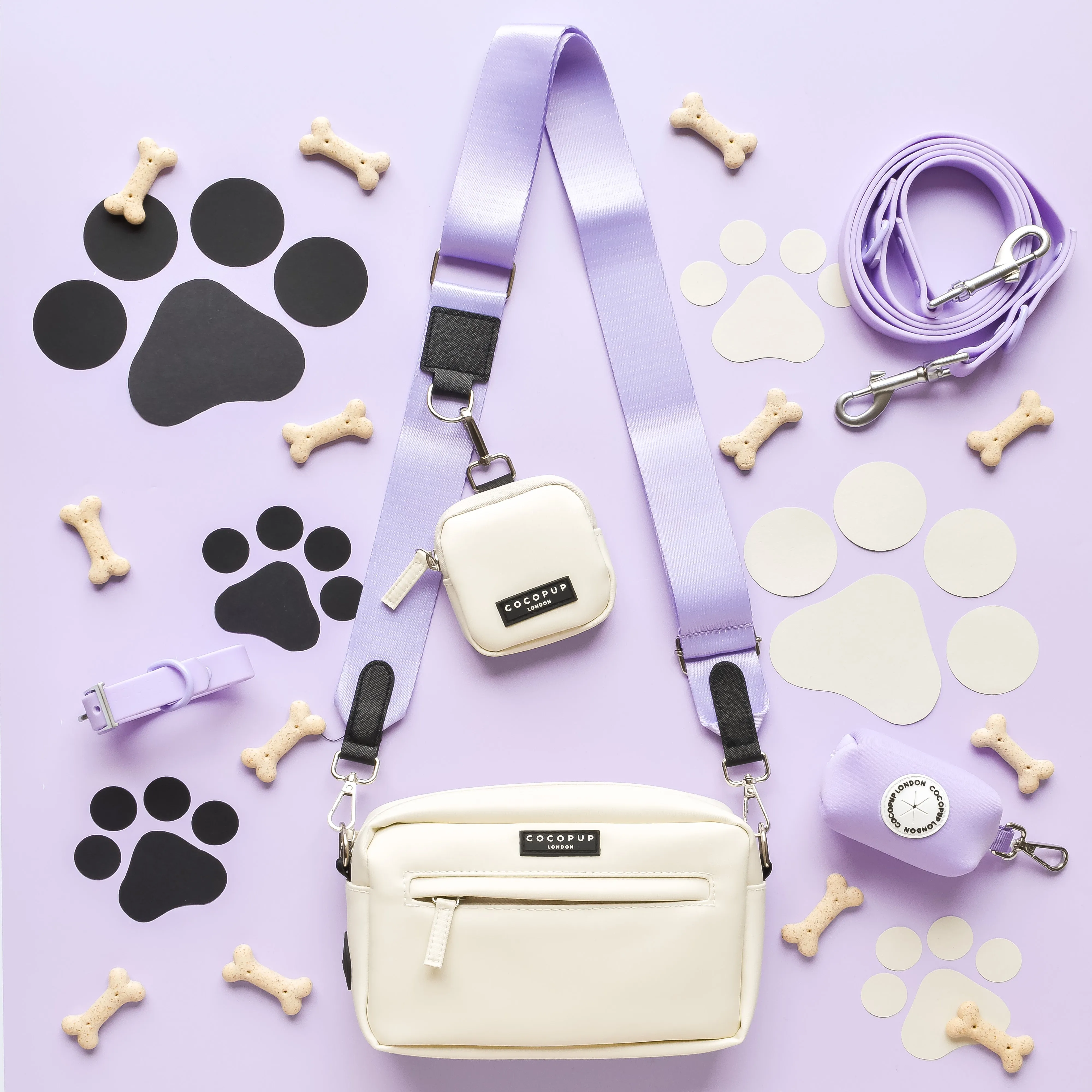 Dog Walking Bag Bundle - NAKD Parma Violets