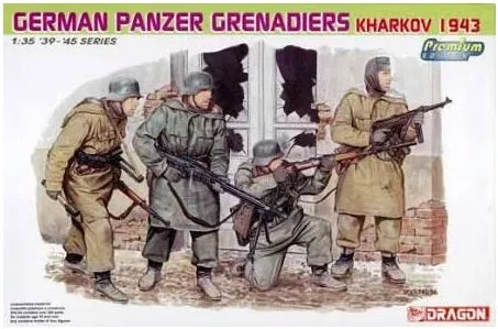 Dragon 1/35 German Panzer Grenadiers (Kharkov 43) Premium Edition