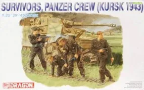 Dragon 1/35 SURVIVORS, PANZER CREW (KURSK 1943)