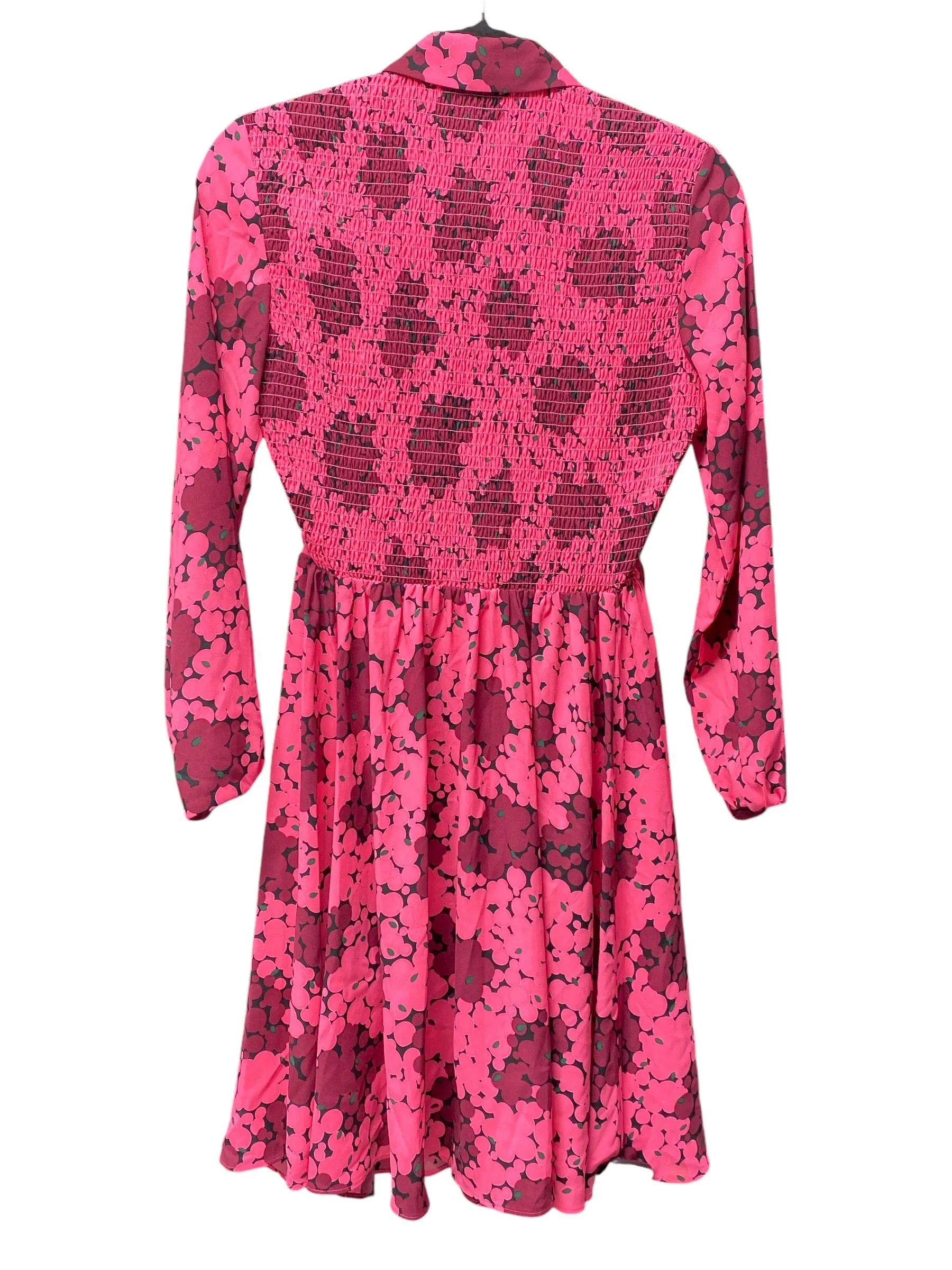 Dress Designer By Kate Spade In Black & Pink, Size: 0